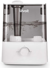 LEVOIT Smart Humidifiers for Bedroom Large Room Home,(6L) Cool Mist Top Fill Essential Oil Diffuser for Baby & Plants,Smart App & Voice Control, Rapid Humidification & Auto Mode-Quiet Sleep Mode, Gray