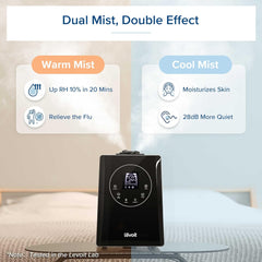 LEVOIT LV600S Smart Warm and Cool Mist Humidifiers for Home Bedroom Large Room, (6L) 753ft² Coverage, Quickly & Evenly Humidify Whole House, Easy Top Fill, App & Voice Control - Quiet Sleep Mode